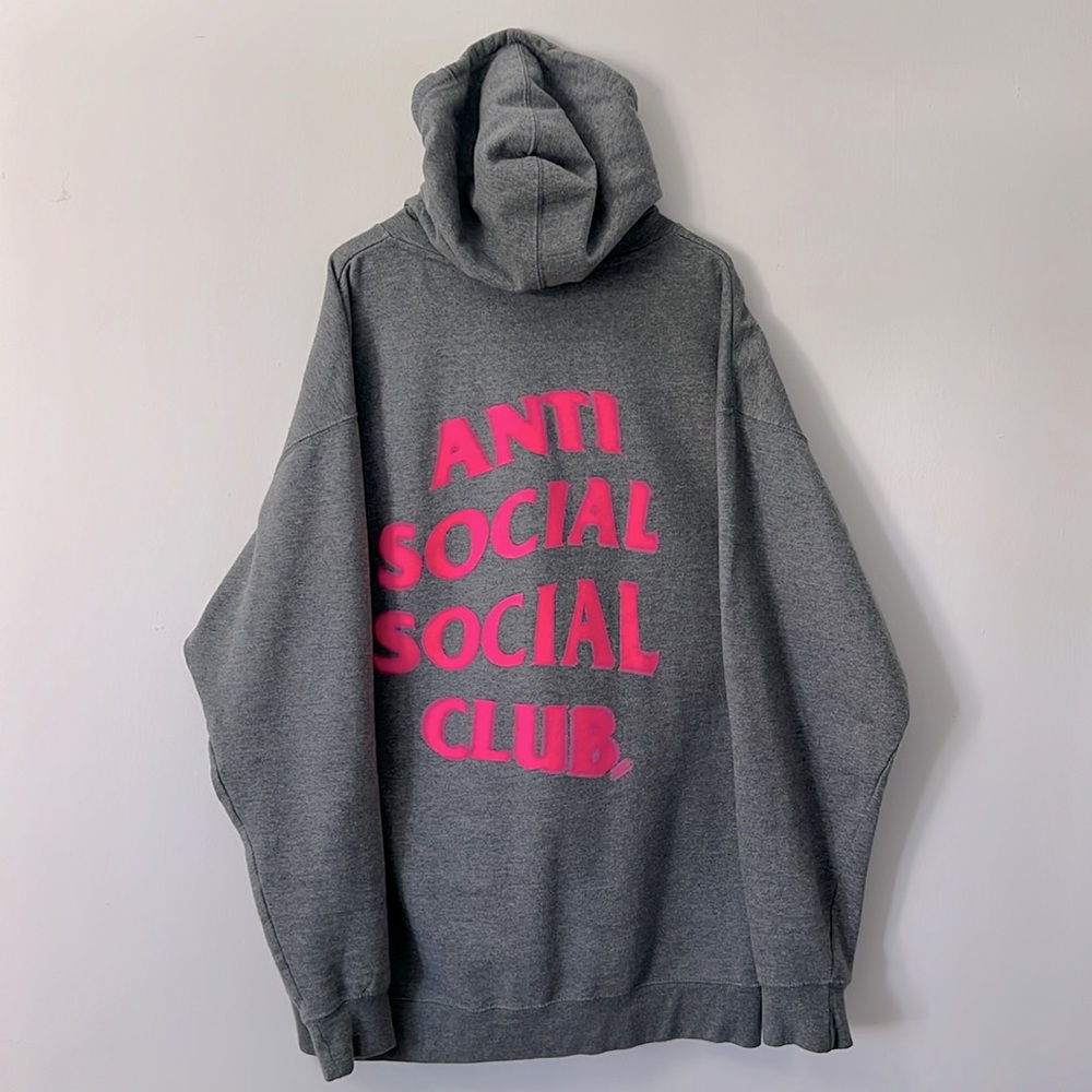 Anti Social Social Club Hoodie - Grey - XXL